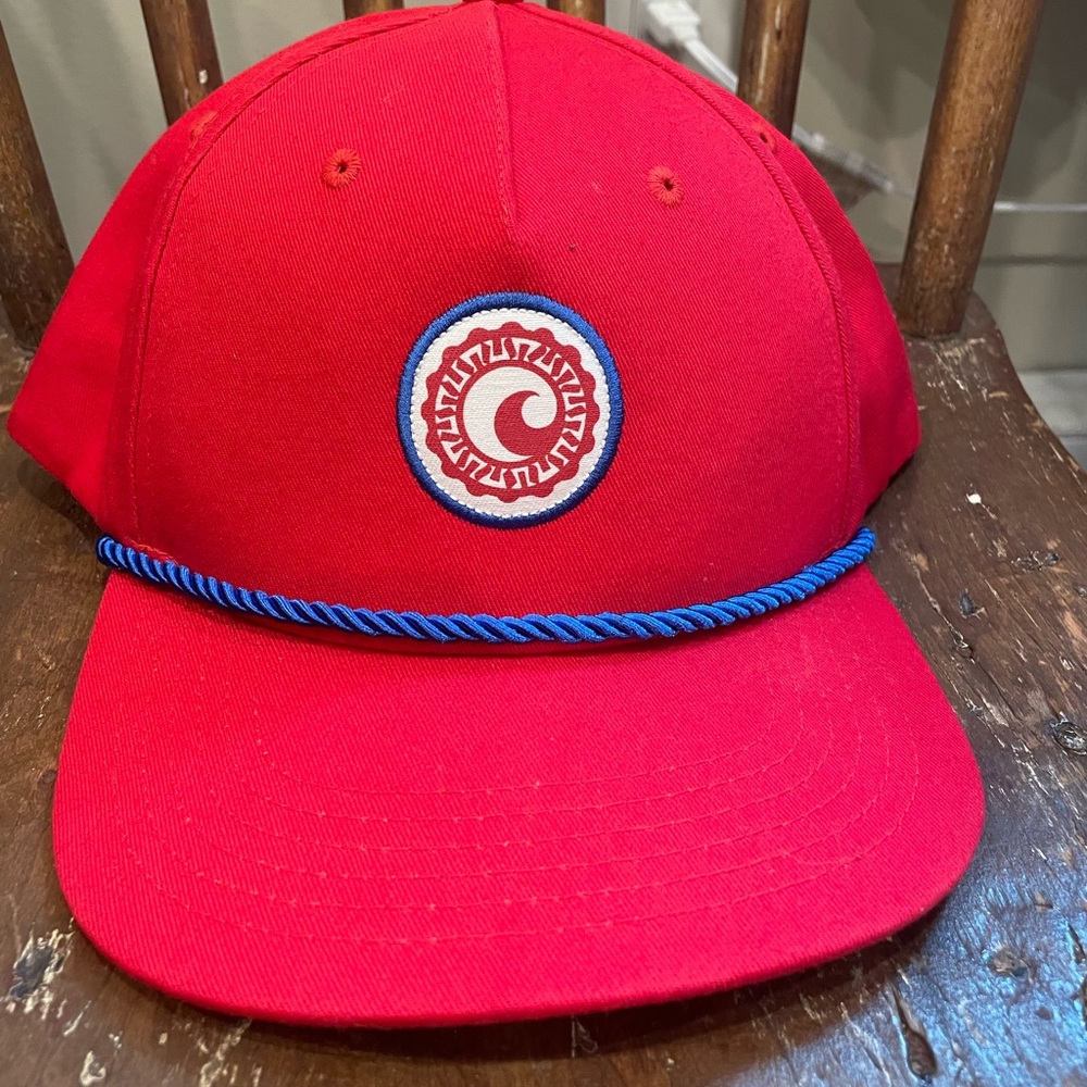Cisco Brewers Red hat with Blue Accent